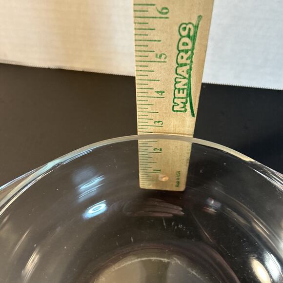 Pyrex Clear Ovenware Bowl Pair 1 Qt 022 & 1.5 Qt 023 Vintage Glass Set - Picture 9 of 9